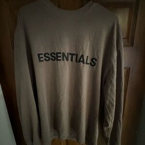 Fear of God Essentials Long Sleeve Brown